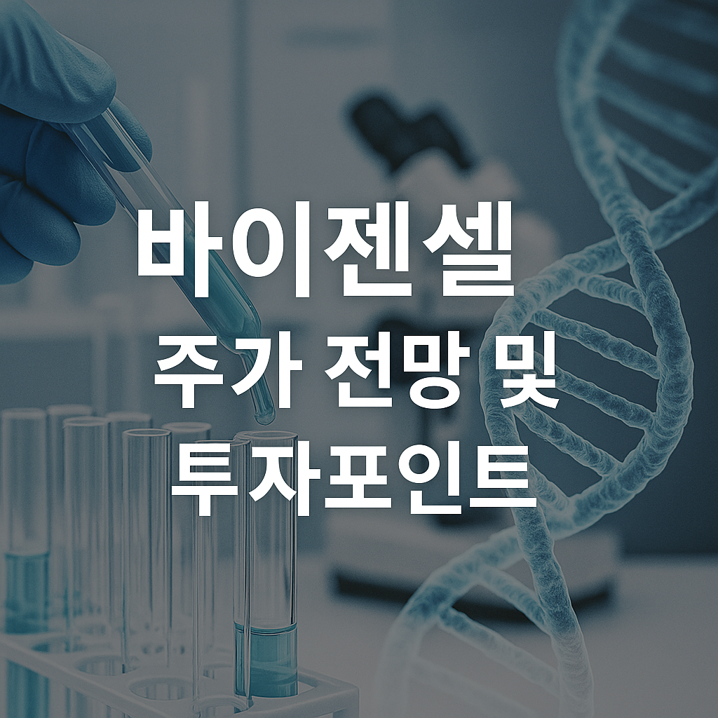바이젠셀 주가 전망 및 투자포인트 썸네일