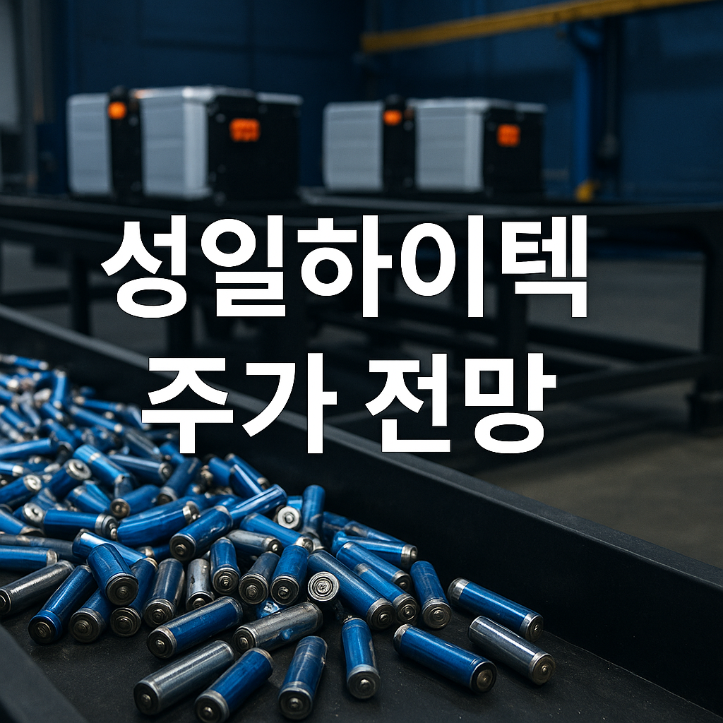 성일하이텍 주가 전망 및 투자포인트 썸네일