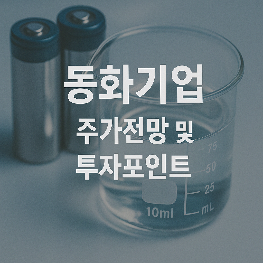 동화기업 주가 전망 및 투자포인트 썸네일