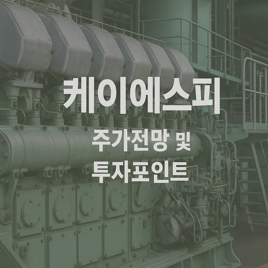 케이에스피 주가 전망 및 투자포인트 썸네일