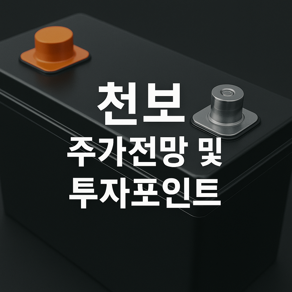 천보 주가 전망 및 투자포인트 썸네일