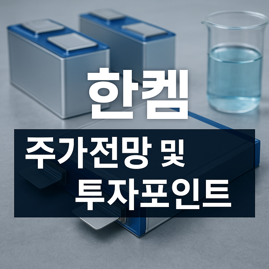 한켐 주가 전망 및 투자포인트 3가지