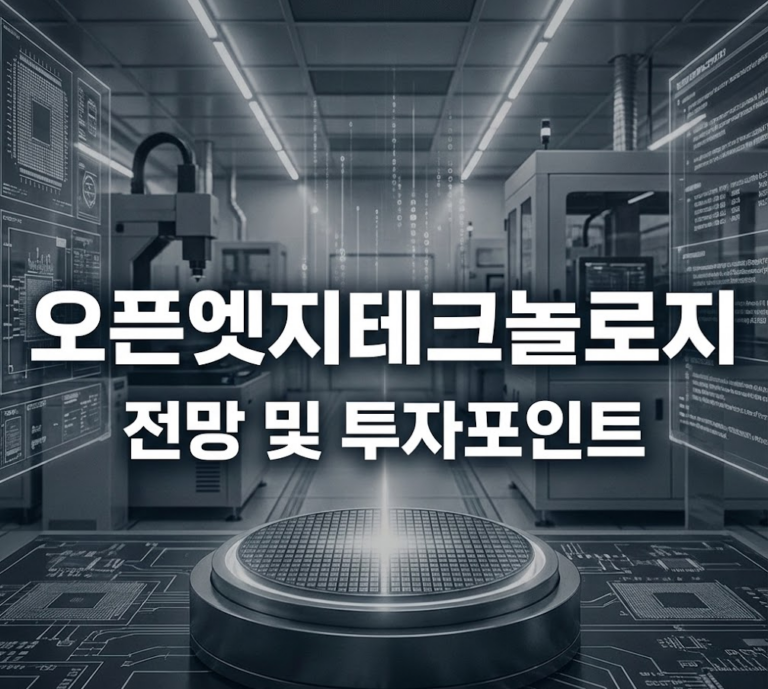 오픈엣지테크놀로지, AI 반도체 IP 대장주 될까? 2026년 J커브 실적 전망 분석