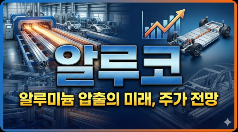 알루코 주가 전망: 2026년 실적 퀀텀점프와 확실한 투자 기회 분석