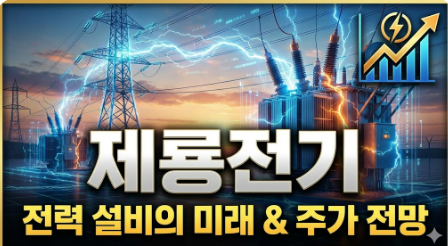 제룡전기 주가 전망: 2026년 실적 퀀텀점프와 확실한 투자 기회 분석